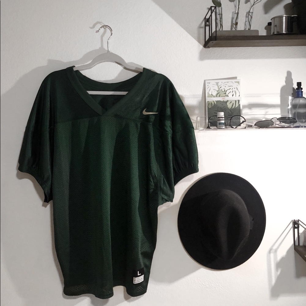 Green Nike jersey